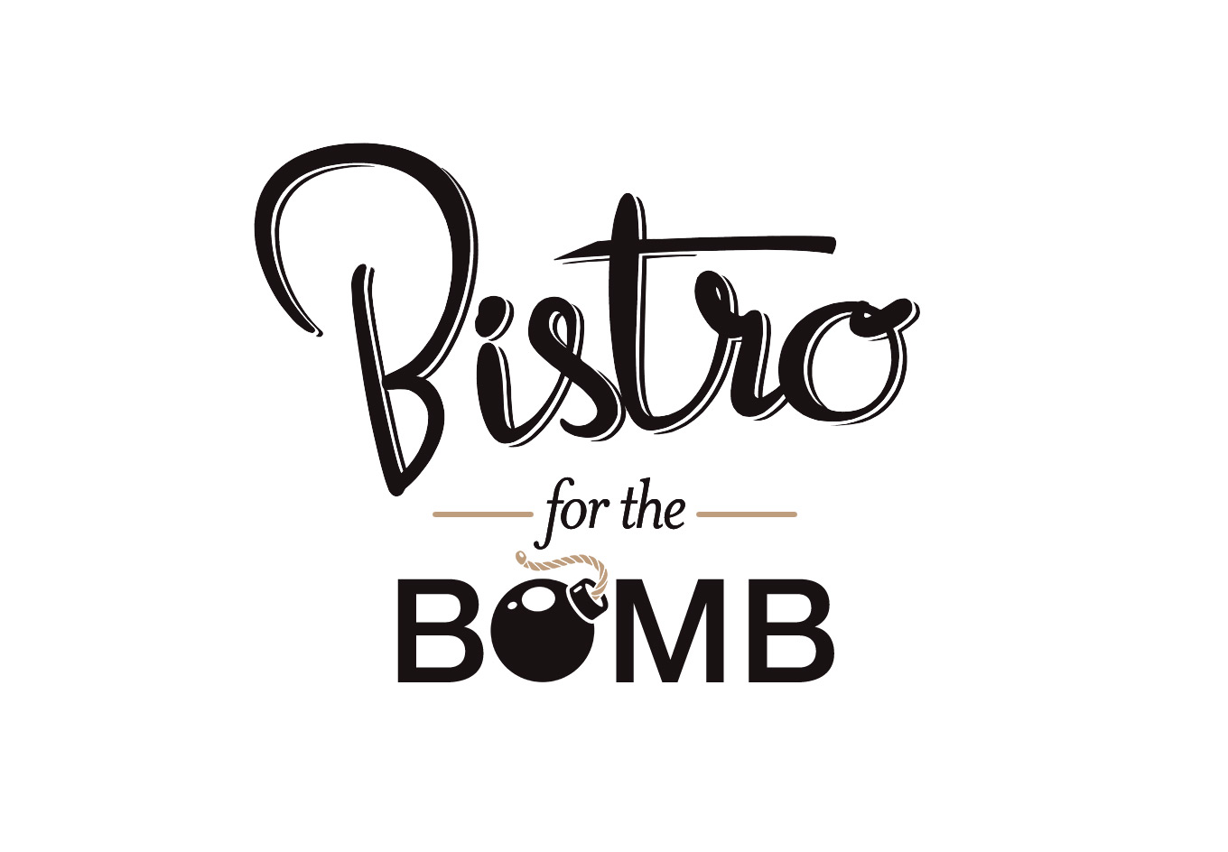 Bistro for the Bomb Logo