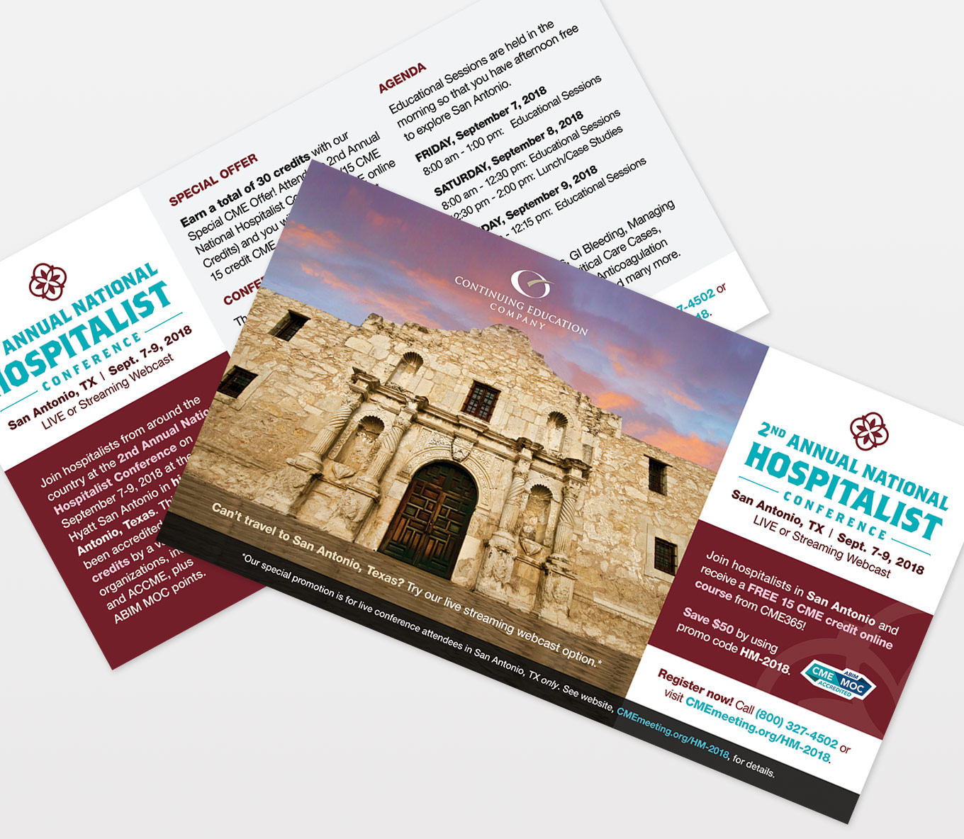2nd Annual National Hospitalist Conference Postcard