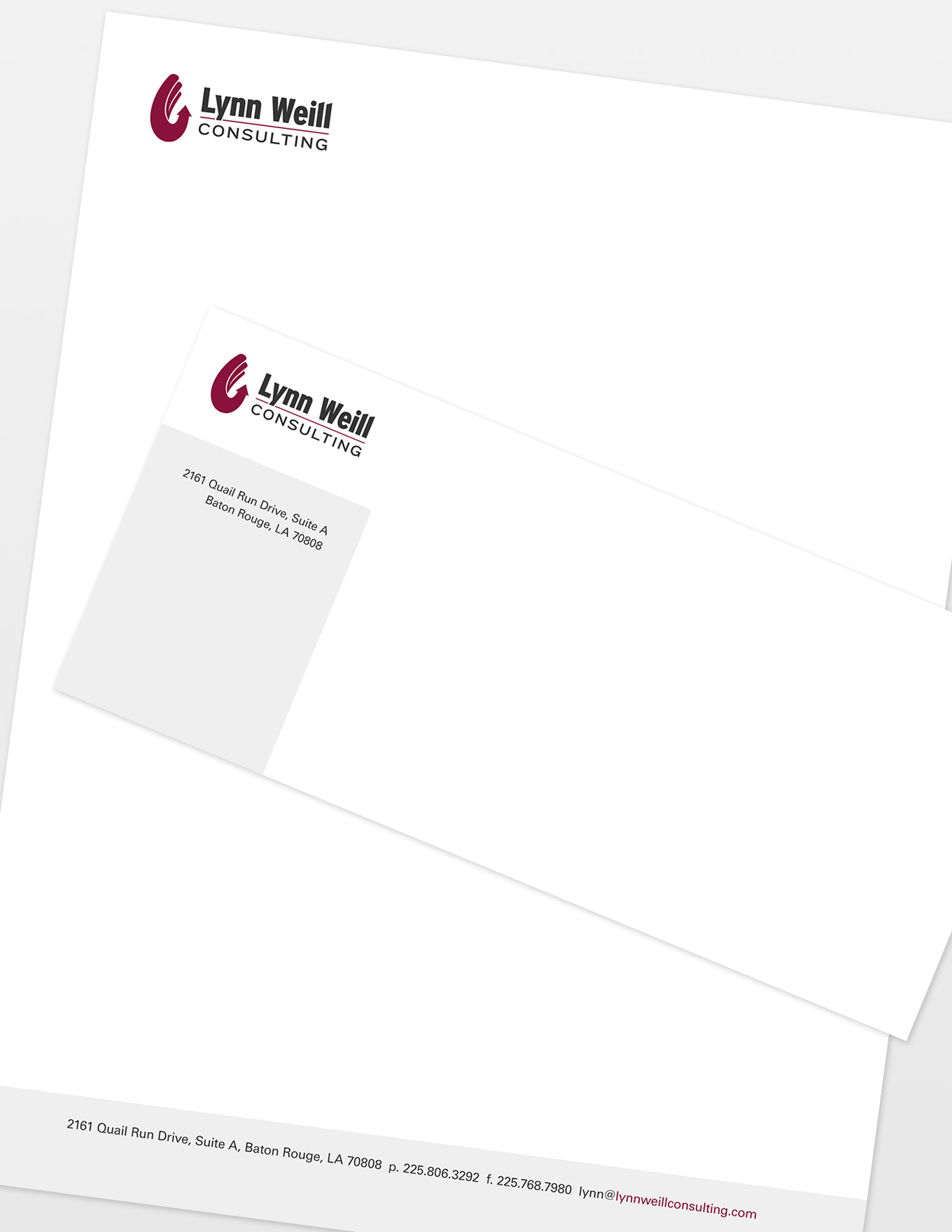 Lynn Weill Consulting Letterhead & Envelopes